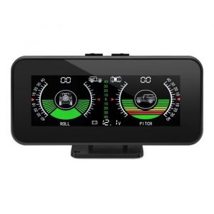 M50 - Compteur de vitesse numérique HD HUD Inclinomètre GPS Compteur de vitesse avec boussole 4x4 Hors r
