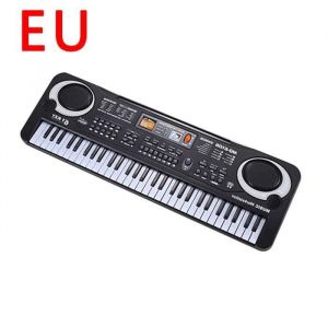 Orgue &Eacute;lectronique Clavier De Piano &Eacute;lectronique Portable Pour Enfants D&eacute;butants Piano &Eacute;lectronique &Agrave; 61 Touches Avec Microphone