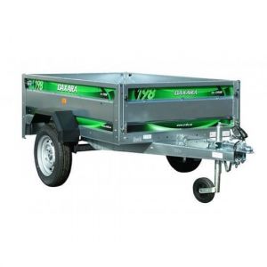 B&acirc;che pour remorque Erd&eacute; mod&egrave;le Daxara 198 - Dimensions b&acirc;che : 192cm x 122cm x 12cm - Coloris Gris