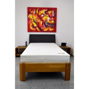 MATELAS 115X190x17 M&Eacute;MOIRE DE FORME MARTHE ALOE VERA ECDEUX COUCHESPLAQUE &Agrave; M&Eacute;MOIRE DE FORME 35CM ET 125CM WATERFOAM DENSIT&Eacute;