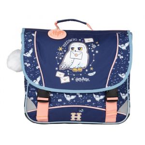 Cartable HARRY POTTER Hedwig 38 cm 2 compartiments bleu