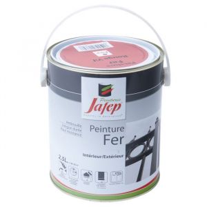 Peinture antirouille - Antirouille - Rouge vif - 25 L - Monocouche - Brillant