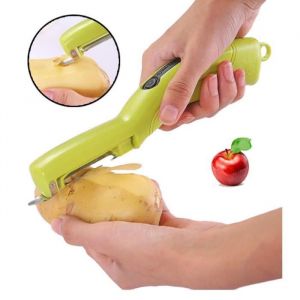 ÉplucheurÉplucheur de Légumes ÉlectriqueÉconome Fruits MultifonctionnelPour PommePoireConcombreCarottePomme de TerreTomate