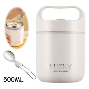 Boîte Alimentaire IsothermePorte-Aliments PortableGamelle Thermos Repas Chaud ou FroidContenant de Nourriture Portablepour