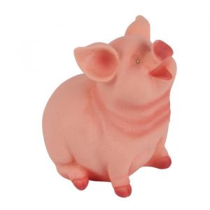 VBESTLIFE tirelire de dessin anim&eacute; Tirelire en r&eacute;sine &eacute;cologique apparence de cochon linge tirelire Grand Cochon 14x12x11cm