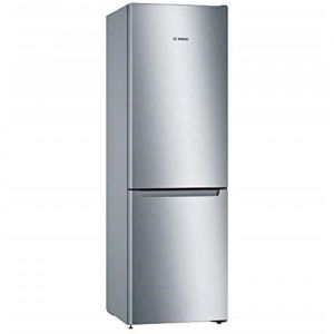 BOSCH KGN36NLEA - Réfrigérateur congélateur bas - 302L (215L + 87L) - Froid NoFrost multiairflow - L 60 x H186cm - Portes inox