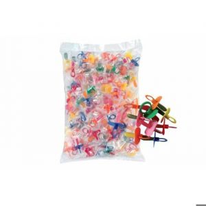 Sucettes colorées sucettes 100 pièces