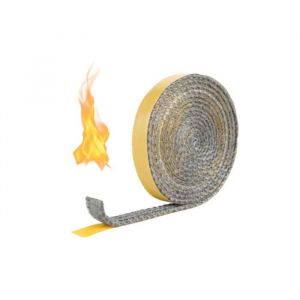 Joint de Chemin&eacute;e Autocollant 3 mm x 1 cm x 3 m Pour plaque vitroc&eacute;ramique Bande de raccordement de chemin&eacute;e autocollante