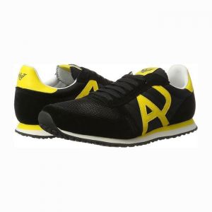 Baskets Armani Jeans Homme Noir
