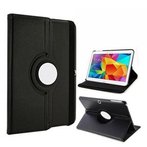Pour Samsung Galaxy Tab 4 10.1 SM-T530 -T531 Housse Protection avec 360° Support Antichocs Tablette Housse - Noir