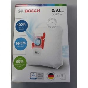 Sac pour Aspirateur - Bosch/Siemens - BBZ41FGALL - 4 Sacs Microfibre - Compatible avec Aspirateurs