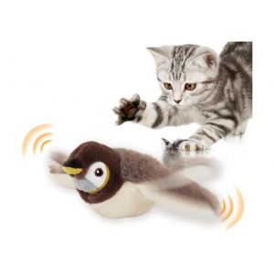 Jouet Oiseau pour Chat Jouet pour Chat interactif Oiseau Volant pour Chat Jouet Chat Oiseau Qui Bouge Jouet Oiseau Qui Vole
