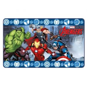 Tapis en mousse AVENGERS 45 x 75 cm - d&eacute;coration chambre et salle de bain Marvel