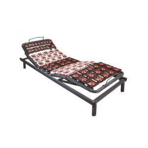 Sommier Relaxant Electrique by Sampur  100% Plots Ergonomiques  90x200 cm  Literie de Relaxation Electrique Encastrable