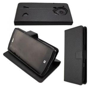 Étui portefeuille caseroxx pour Crosscall Trekker-X4 en Cuir artificiel avec porte-cartes – noir
