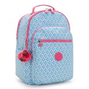 Sac à Dos - KIPLING - Seoul COLLEGE - 44 CM - Dreamy Geo Combo - Ergonomique et Pratique