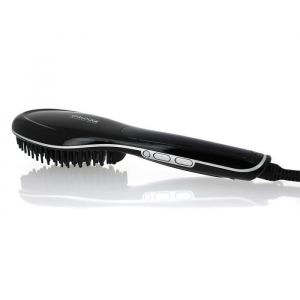 Efalock Brosse lissante &agrave; D&eacute;friser Cheveux - Brosse lissante Easy Straight 230&deg;Noir Mat&eacute;riel &eacute;lectrique cheveux