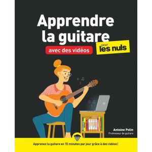 First - Apprendre la guitare avec des vidéos pour les Nuls mégapoche - Polin Antoine 211x175