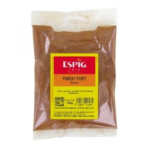 Piment fort moulu / En poudre 100g - Marque Espig 3 sachets