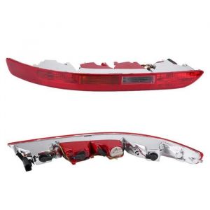 Feu Arri&egrave;re Q5 Feu de brouillard arri&egrave;re invers&eacute; Arri&egrave;re gauche c&ocirc;t&eacute; Pare-chocs inf&eacute;rieur pour Q5 2.0T 2006-2016 rouge-TIP