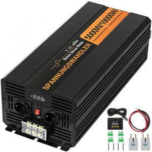 5000 W Onduleur Sinusoïdale-Duoku-24 V DC à 230 V AC-Puissance de Crête 10000 W-pour Appareils Électroménagers/Systèmes Solaires