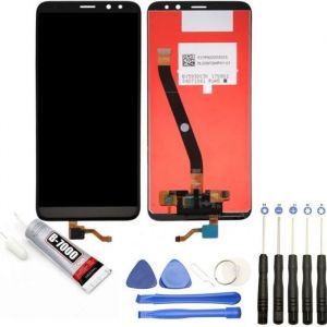 Visiodirect® Ecran complet: Vitre + LCD compatible avec Huawei Mate 10 Lite Taille 5.9" NOIR + Kit outils + Colle B7000 Offerte