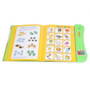 Livre sonore &eacute;lectronique - Surenhap - &Eacute;ducatif en espagnol - Animaux et fruits - Pour enfants de 3 ans et plus