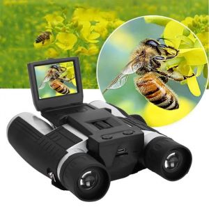 OMABETA Jumelles t&eacute;lescope Jumelles HD appareil photo num&eacute;rique multifonctionnel t&eacute;lescope avec &eacute;cran de 2 pouces photo filtre