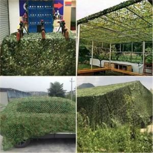 Filet de Camouflage - Woodlands - 4X5M - R&eacute;sistant - Durable - Camouflage de jungle