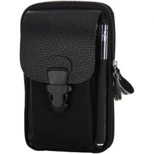 DRE- Pochette telephone portable Pochette Ceinture Cuir pour T&eacute;l&eacute;phone Portable，Vertical Etui de Ceinture pour Telephone Portabl