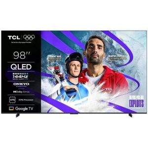TCL 98QLED810K - TV QLED 98 (249 cm) - 4K UHD 3840x2160 - 144 Hz - Dolby Vison IQ - Google TV  - 4xHDMI 2.1 - WiFi