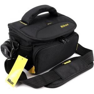Taille M - Sac pour appareil photo reflex numérique pour Nikon P1000 P900 D750 D5300 D5600 D5500 D5200 D5100