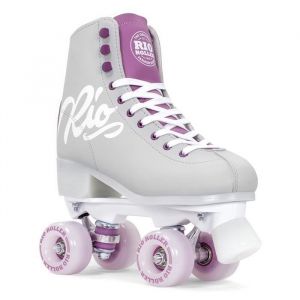 Roller quad RIO ROLLER Script  Grey/Purple