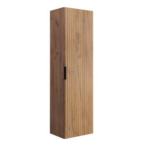 COLONNE suspendu de salle de bain FLOW chêne 35 x 136 cm