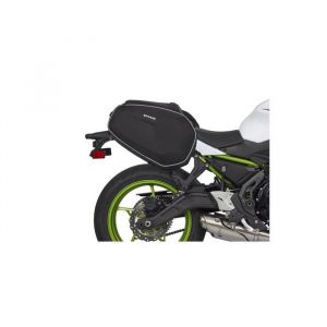 KAWASAKI Z650 / 650 NINJA -16/26- SUPPORTS ECARTEUR et 2 SACOCHES CAVALIERES E-48 SIDE BAG HOLDER SHAD