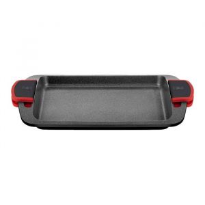 BRA Bistro  Plancha 40 cm en fonte daluminium antiadh&eacute;sive trois couches full induction compatible tous feux dont induction