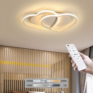 plafonnier led plafond en forme de coeur pendentif lustre salle de séjour couloir moderne chambre à coucher garçon la fille l[340]