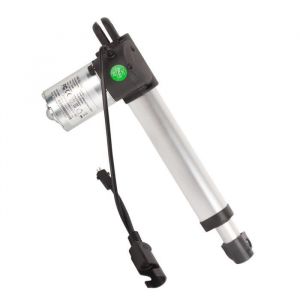 Actionneur linéaire électrique pour canapé moteur lit de massage - ZERONE - RHO - Course 150mm - Blanc
