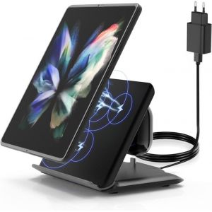 Chargeur Induction Pour Samsung Galaxy Z Fold 2 In 1 Rapide Chargeur Sans Fil Pour Samsung Galaxy Z Fold 6/5/4/3 Galaxy Buds 3