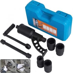 VEVOR Multiplicateur de Couple Clé 1:78 Clé à Choc avec 4 Douilles en Acier dAlliage Coffret Clé Démultiplicateur de Couple  A160