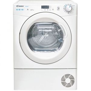S&egrave;che-linge - CANDY - CSEH8ELE-S - 8kg - Pompe &agrave; chaleur - Connectivit&eacute; NFC