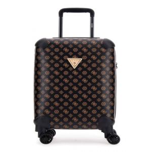 GUESS Valise marron pour femme - Wilder 18 IN 8-WHEELER S 296448