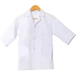 Blouse Blanche EnfantBlouse Chimie EnfantBlouse de Laboratoire EnfantEnfant Manche Longue Blouse MedicaleCoton Blouse，M