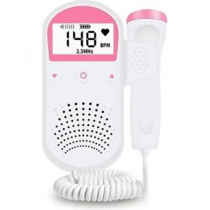 PC25737-Doppler Baby Pr&eacute;natal Sonar Doppler Femmes Moniteur Foetal D&eacute;tecteur de fr&eacute;quence pr&eacute;natal cardiaque