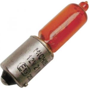 Ampoule lampe orange clignotant 12V 21W culot BAX9S longue ergots décalés moto