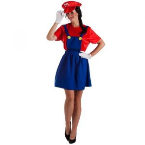 D&eacute;guisement casquette Super Mario femme - EL REY DEL CARNAVAL - Noir - Adulte
