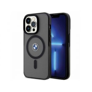 Coque t&eacute;l&eacute;phone - BMW - BMHMP14XDSLK - Coque rigide - iPhone 14 Pro Max - Noir Signature