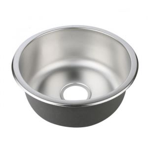 OOBEST® lévier de cuisine rond en inox égouttoir vidage pratique