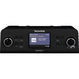 TechniSat DIGITRADIO 21 Radio à suspendre DAB+ FM AUX Bluetooth DAB+ FM fonction réveil noir