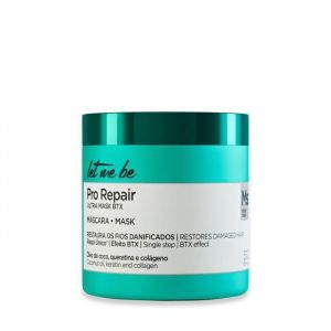 Let Me Be - Botox Capillaire Pro Repair Masque Lissant en une étapebio et sans formol Olio di Cocco Collagene Cheratina (500g)
